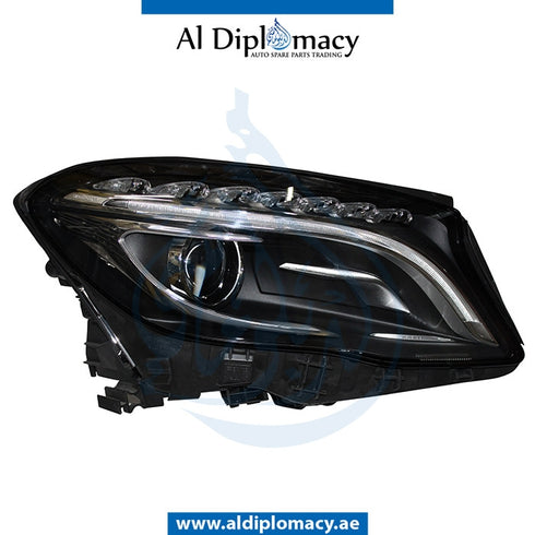 Right Headlight, BI Xenon, EMPTY for Mercedes-Benz GLA Class X156 (2014-2020) models, Part Number UN-1569063200