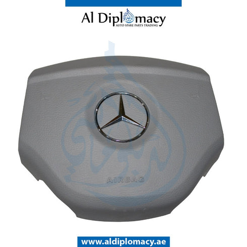 STEERING WHEEL Airbag, SILVER for Mercedes-Benz M Class W164 (2006-2011) models, Part Number UN-1644600098-SL