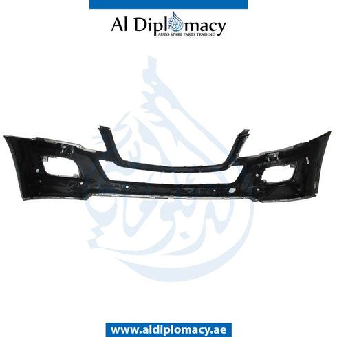 Front Bumper, WITH Sensor, Normal, AND WIPER HOLE for Mercedes-Benz M Class W164 (2006-2011) models