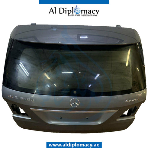 TRUNK Lid, COMPLETE for Mercedes-Benz GLE Class W166 (2011-2019) models, Part Number UN-1667405000-CO