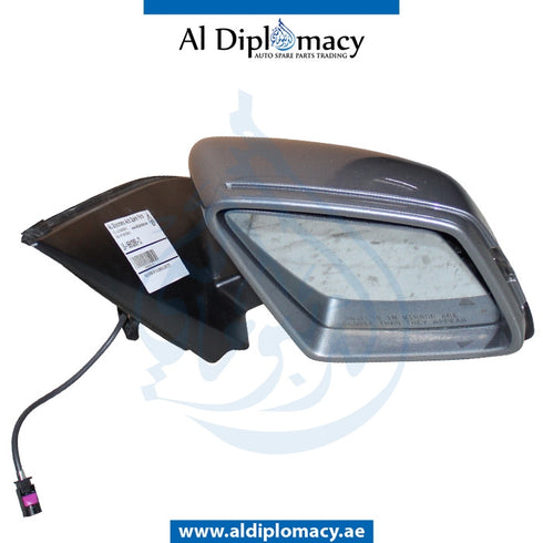 Right Mirror, WITH Camera, COMPLETE for Mercedes-Benz GLE Class W166 (2011-2019) models, Part Number UN-1668100893-CO