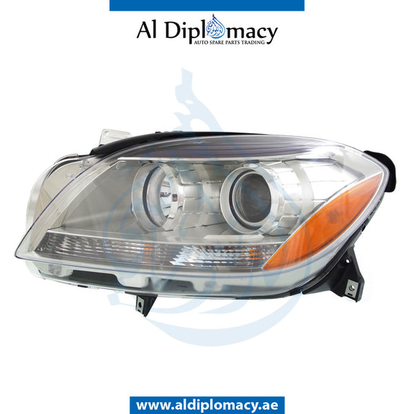 Left Headlight, Normal, USA TYPE for Mercedes-Benz GLE Class W166 (2011-2019) models, Part Number UN-1668205259