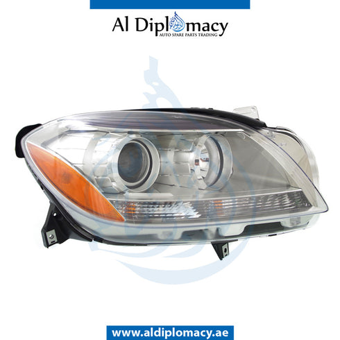 Right Headlight, Normal, USA TYPE for Mercedes-Benz GLE Class W166 (2011-2019) models, Part Number UN-1668205359