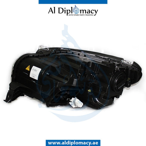Right Headlight, Xenon, EMPTY for Mercedes-Benz GL Class W166 (2011-2019) models