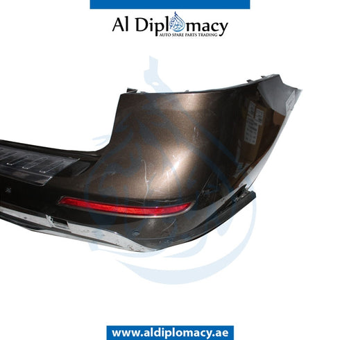 Rear Bumper, WITH SENSOR Hole, Normal, COMPLETE for Mercedes-Benz GLE Class W166 (2011-2019) models