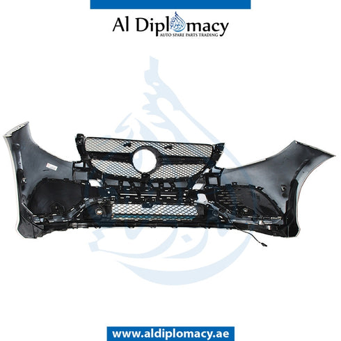 Front Bumper, WITH SENSOR Hole, AMG 63, COMPLETE for Mercedes-Benz GL Class W166 (2011-2019) models