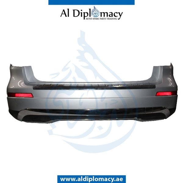 Rear Bumper, WITHOUT SENSOR Hole, Normal, COMPLETE for Mercedes-Benz GL Class X166 (2013-2019) models, Part Number UN-1668852125-CO