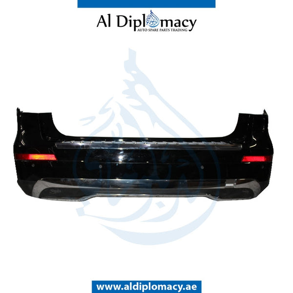 Rear Bumper, WITH SENSOR Hole, COMPLETE for Mercedes-Benz GLE Class W166 (2011-2019) models, Part Number UN-1668852325-CO