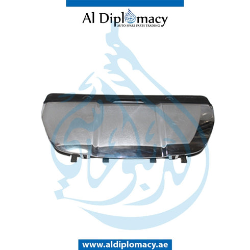 Rear Lower BUMPER Trim, COMPLETE for Mercedes-Benz GLE Class W166 (2011-2019) models