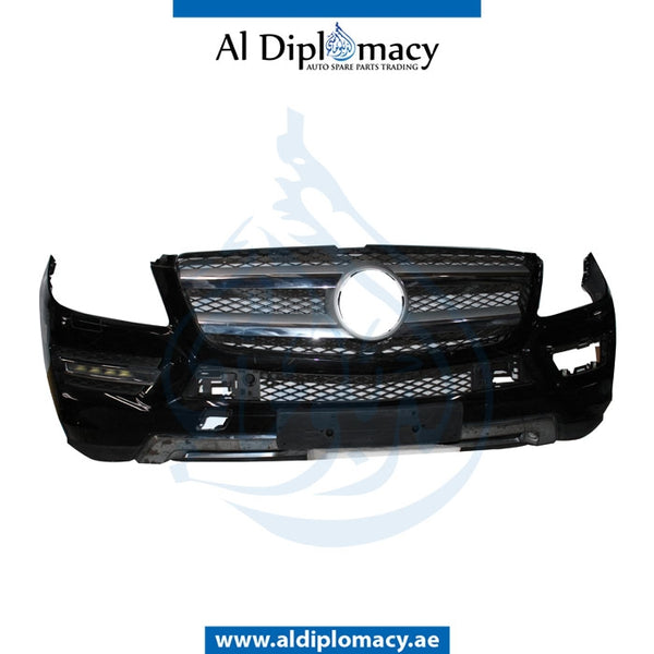 Front Bumper, WITHOUT SENSOR Hole, Normal, COMPLETE for Mercedes-Benz GL Class X166 (2013-2019) models, Part Number UN-1668852725-CO
