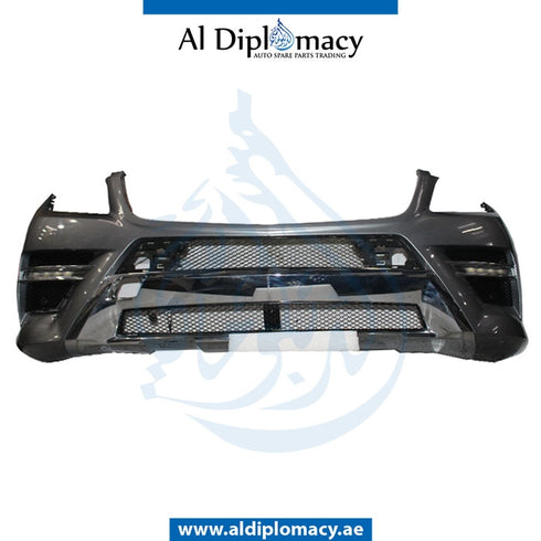 Front Bumper, WITH SENSOR Hole, Amg, COMPLETE for Mercedes-Benz GLE Class W166 (2011-2019) models