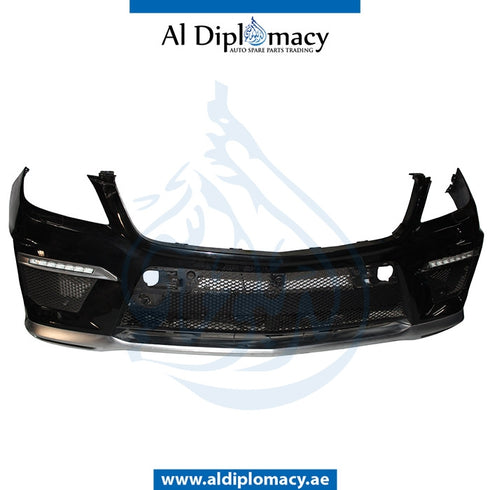 Front Bumper, WITH SENSOR Hole, AMG 63, COMPLETE for Mercedes-Benz GLE Class W166 (2011-2019) models, Part Number UN-1668854625-CO