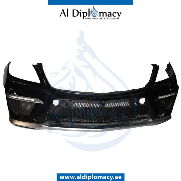 Front Bumper, WITH SENSOR Hole, AMG 63, COMPLETE for Mercedes-Benz GLE Class W166 (2011-2019) models, Part Number UN-1668854625-CO