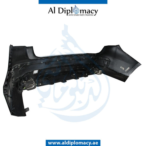 Rear Bumper, WITH SENSOR Hole, COMPLETE for Mercedes-Benz GL Class X166 (2013-2019) models