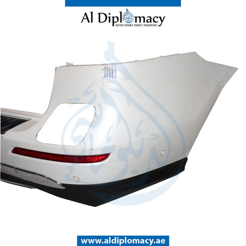 Rear Bumper, WITH SENSOR HOLE , Normal, COMPLETE for Mercedes-Benz GL Class W166 (2011-2019) models