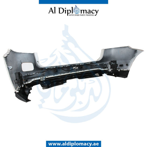 Rear Bumper, WITH SENSOR HOLE , Normal, COMPLETE for Mercedes-Benz GL Class W166 (2011-2019) models