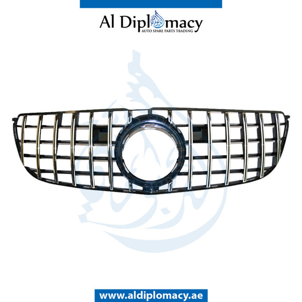 SHOW GRILLE CARRIER for Mercedes-Benz GLE Class W166 (2011-2019) models, Part Number UN-1668880460