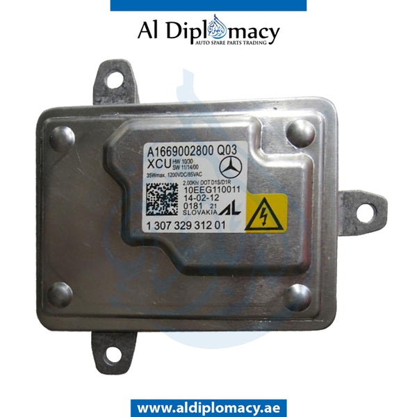 XENON HEADLIGHT CONTROL UNIT for Mercedes-Benz A Class W166 (2011-2019) models, Part Number UN-1669002800