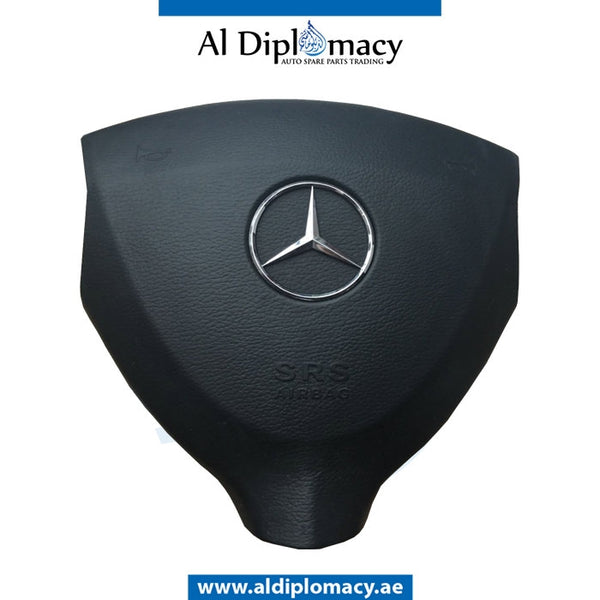 STEERING WHEEL Airbag, BLACK for Mercedes-Benz A Class W169 (2004-2012) models, Part Number UN-1698600102-BK