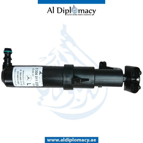 Left HEADLIGHT WIPER NOZZLE for Mercedes-Benz B Class W245 (2005-2010) models, Part Number UN-1698601147