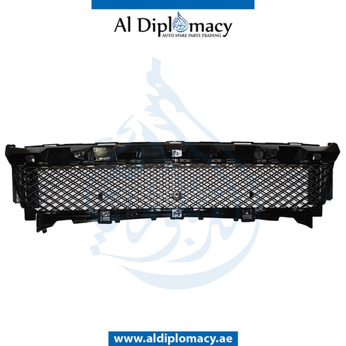 Front Lower BUMPER Grille, CENTER for Mercedes-Benz SLK Class W172 (2011-2020) models, Part Number UN-1728851523