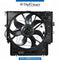 Fan, WITH HOUSING for BMW X3 Series F25 (2010-2017) models, Part Number UN-17427593847