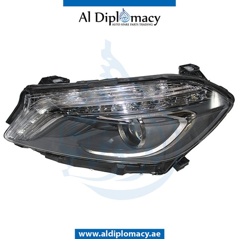 Left Headlight, BI XENON for Mercedes-Benz A Class W176 (2012-2018) models, Part Number UN-1768202761