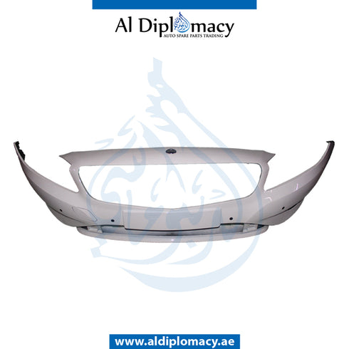 Front Bumper, WITH SENSOR Hole, EMPTY for Mercedes-Benz A Class W176 (2012-2018) models