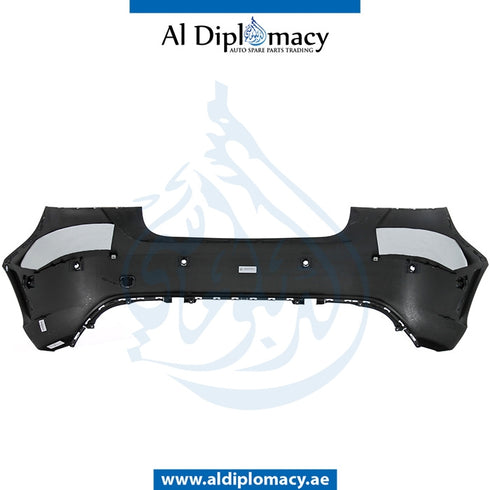 Rear Bumper, WITH SENSOR Hole, EMPTY for Mercedes-Benz A Class W176 (2012-2018) models