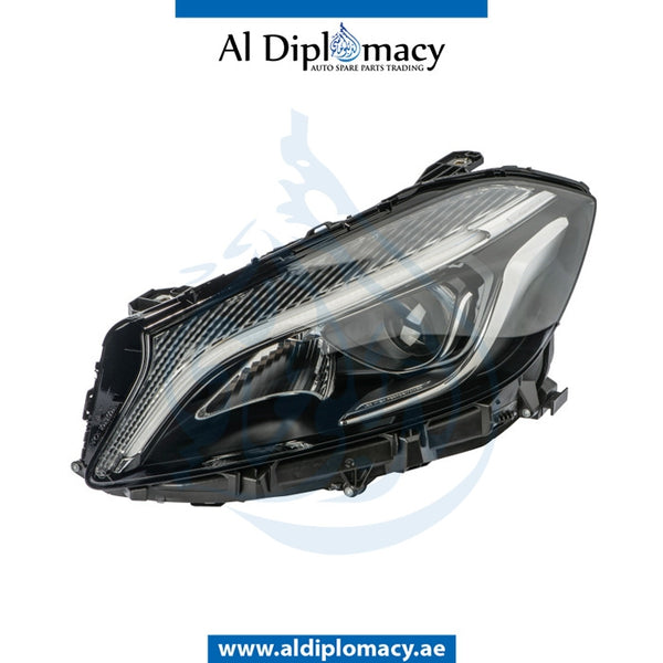 Left Headlight, STATIC LED for Mercedes-Benz A Class W176 (2012-2018) models, Part Number UN-1769065900