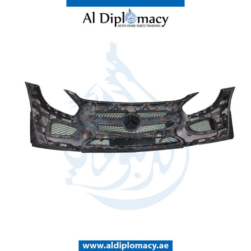 Front Bumper, WITH SENSOR Hole, COMPLETE for Mercedes-Benz AMG GT C190 (2015) models