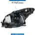 Right Headlight, BI Xenon, COMPLETE for Mercedes-Benz SLS Class C197 (2010-2015) models