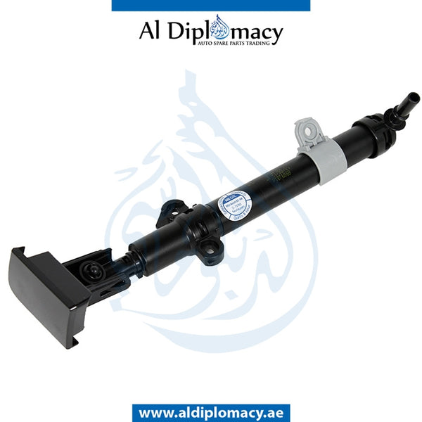 Left HEADLIGHT TELESCOPIC NOZZLE for Mercedes-Benz SLS Class C197 (2010-2015) models, Part Number UN-1978600147