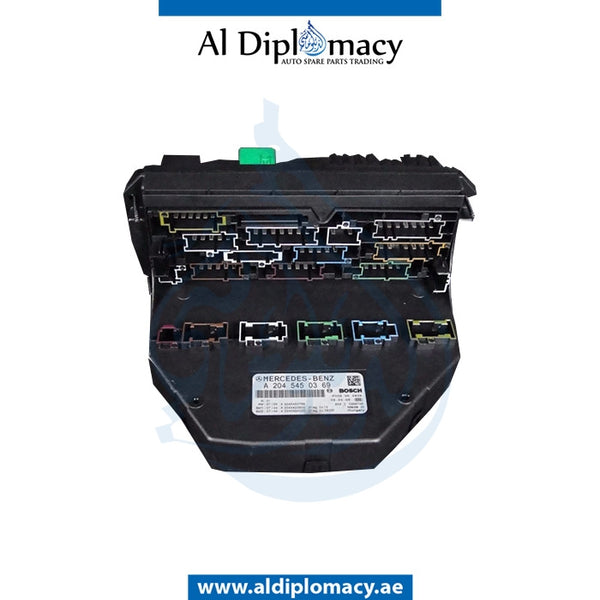 Front SIGNAL ACQUISITION AND ACTUATION CONTROL UNIT for Mercedes-Benz C Class W204 (2007-2015) models, Part Number UN-2045450369
