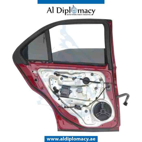 Rear Left Door, COMPLETE for Mercedes-Benz C Class W204 (2007-2015) models, Part Number UN-2047300105-CO