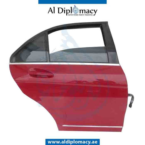 Rear Right Door, COMPLETE for Mercedes-Benz C Class W204 (2007-2015) models