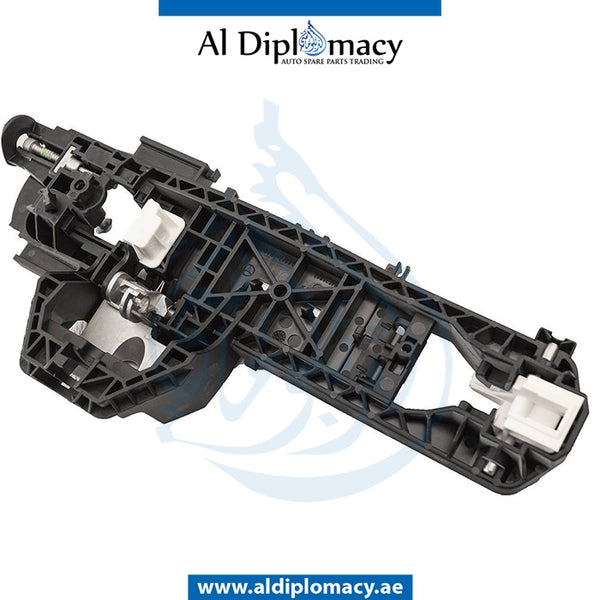 Left DOOR HANDLE BRACKET for Mercedes-Benz A Class W117 (2013-2022) models, Part Number UN-2047602534
