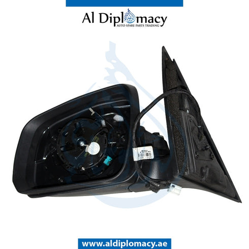 Left Mirror FRAME for Mercedes-Benz C Class W204 (2007-2015) models, Part Number UN-2048100376-13W