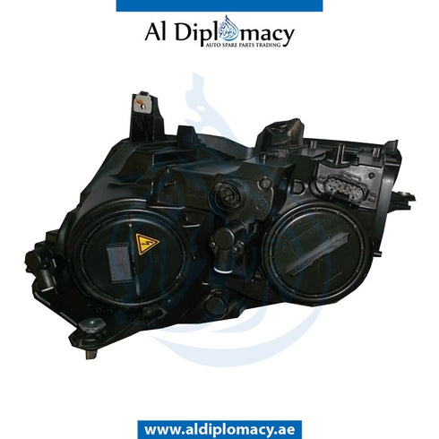 Right Headlight, Normal, EMPTY for Mercedes-Benz C Class W204 (2007-2015) models