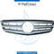 SHOW Grille, SILVER for Mercedes-Benz C Class W204 (2007-2015) models, Part Number UN-2048801983