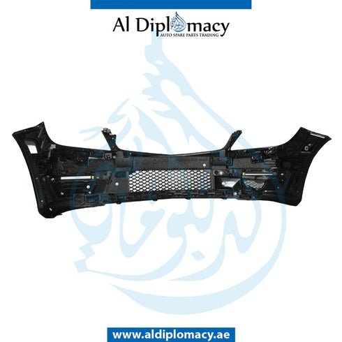 Front Bumper, WITH WIPER Hole, COMPLETE for Mercedes-Benz C Class W204 (2007-2015) models