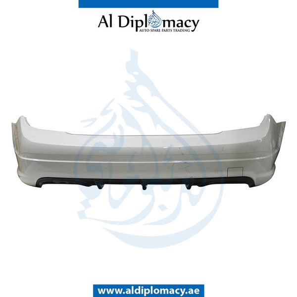 Rear Bumper, WITHOUT SENSOR Hole, AMG for Mercedes-Benz C Class W204 (2007-2015) models, Part Number UN-2048852925