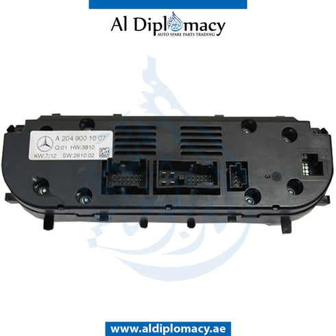 A/C CONTROL UNIT for Mercedes-Benz C Class W204 (2007-2015) models
