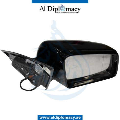 Right Mirror, Black, COMPLETE for Mercedes-Benz C Class W204 (2007-2015) models
