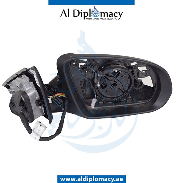 Right Mirror Frame, WITHOUT Glass, AND COVER for Mercedes-Benz C Class W205 (2015-2021) models, Part Number UN-2058100400