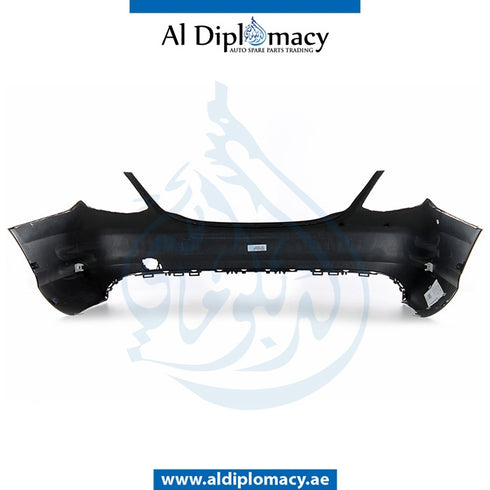 Rear Bumper, WITH SENSOR Hole, Empty, NORMAL for Mercedes-Benz C Class W205 (2015-2021) models