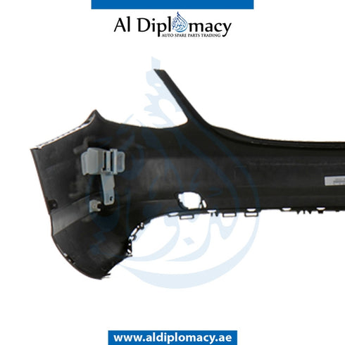 Rear Bumper, WITH SENSOR Hole, Empty, NORMAL for Mercedes-Benz C Class W205 (2015-2021) models