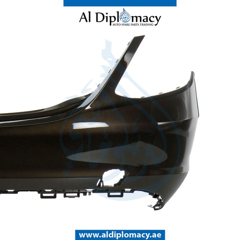 Rear Bumper, WITH SENSOR Hole, Empty, NORMAL for Mercedes-Benz C Class W205 (2015-2021) models