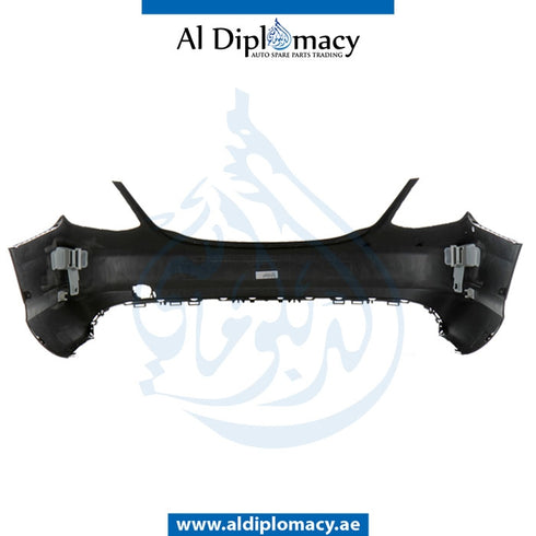 Rear Bumper, WITH SENSOR Hole, Empty, NORMAL for Mercedes-Benz C Class W205 (2015-2021) models