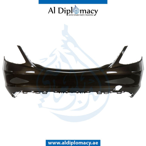 Rear Bumper, WITH SENSOR Hole, Empty, NORMAL for Mercedes-Benz C Class W205 (2015-2021) models, Part Number UN-2058800447
